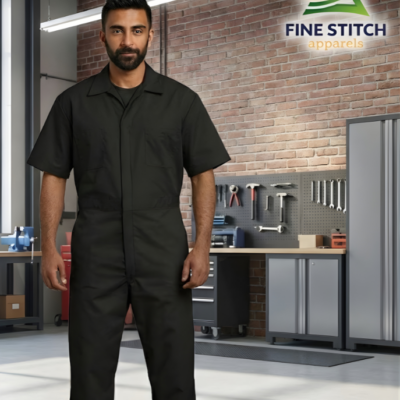 Drill Cotton Coverall (With Optional Reflector)