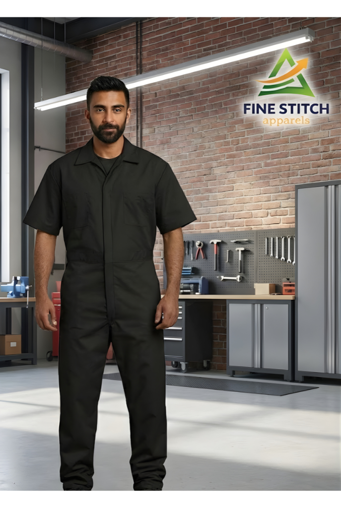 Drill Cotton Coverall (With Optional Reflector)